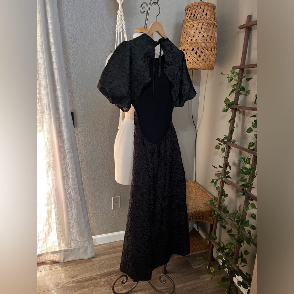 ▪️Lisa Says Gah Gwen Midi Dress in Black S - Picture 14 of 16